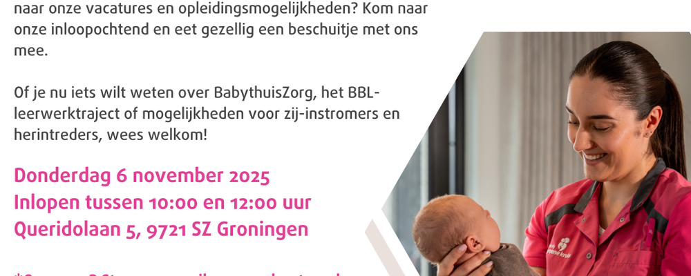 Informatie ochtend kraamverzorgende in opleiding