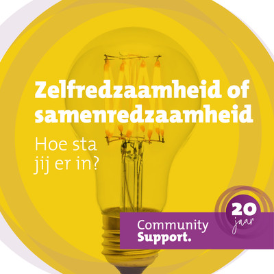 Informatiemiddag werken bij Community Support